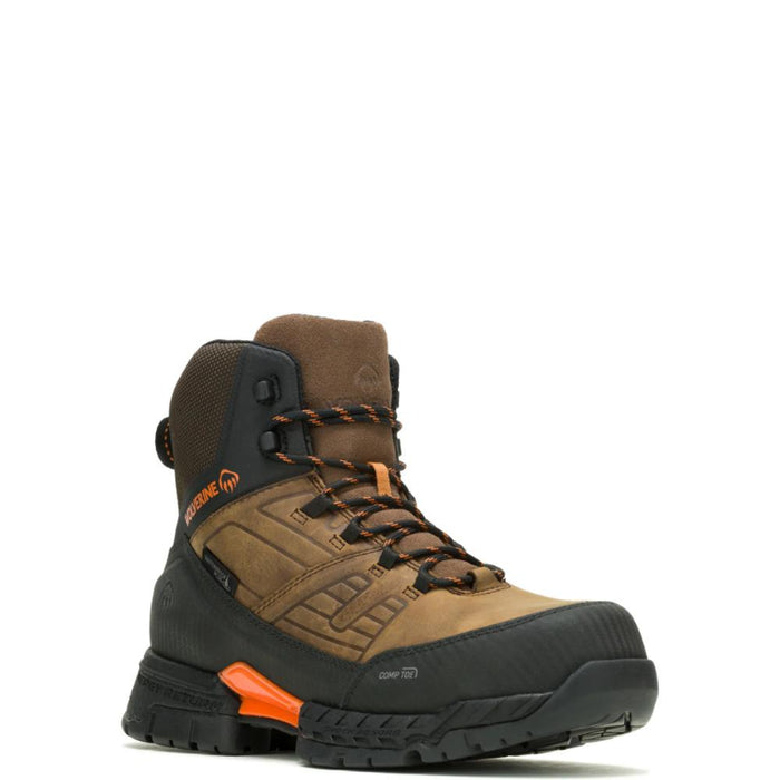 Wolverine® Men's Waterproof Surge LX 6" CarbonMax® Work Boot - Sudan Brown - W080166