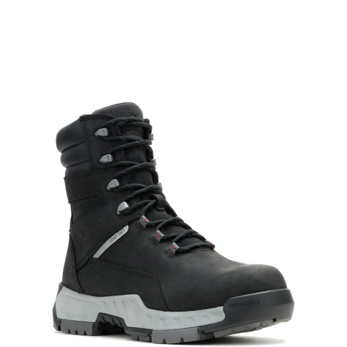 Wolverine® Men's Waterproof Tarmac - II Composite Toe 8" Boots - Black - W261027