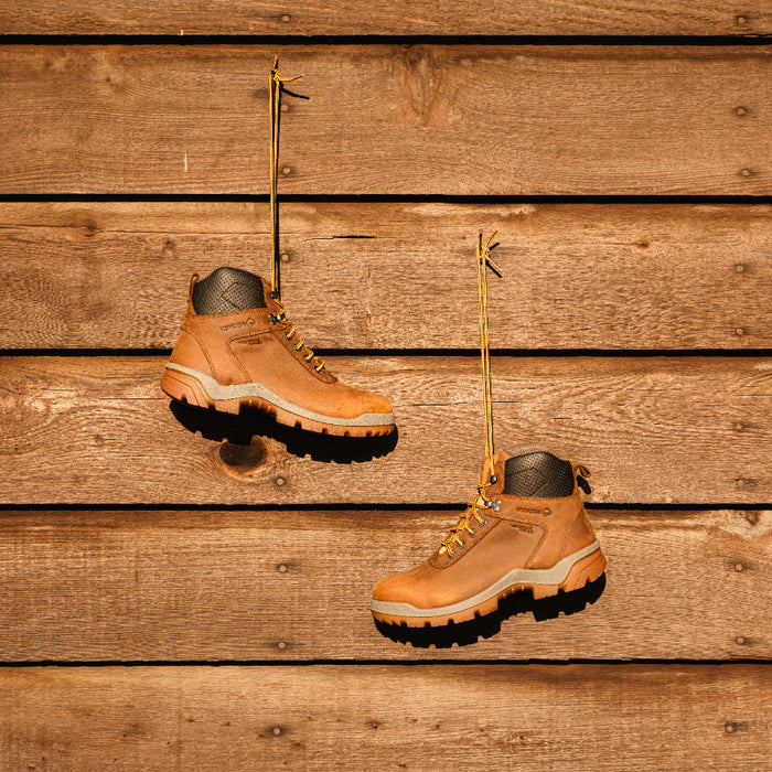 Wolverine® Men's Waterproof Vantage HyperRest™ Steel Toe 6" Boots - Dark Tan - W250028