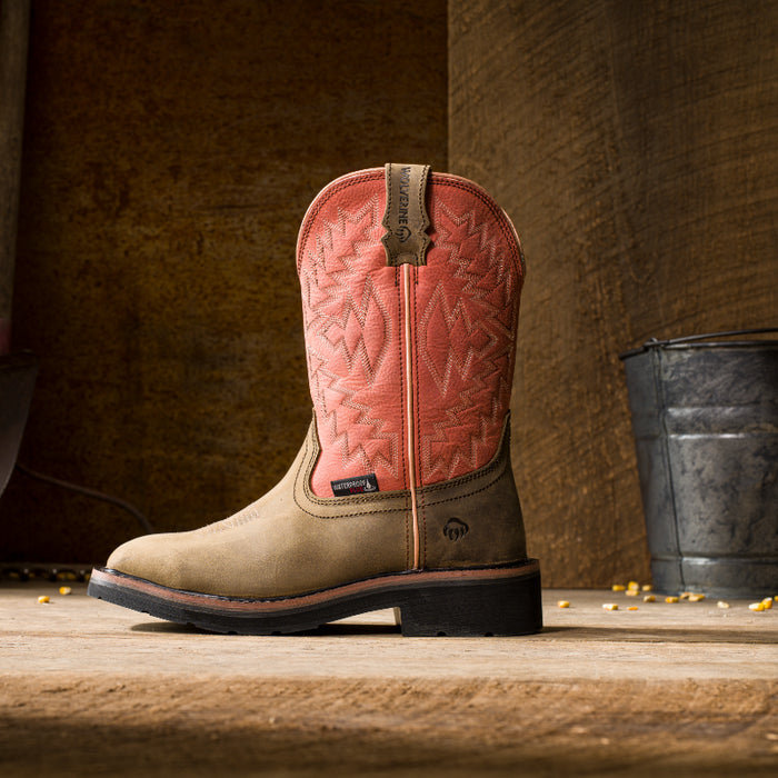 Wolverine® Women's Waterproof Rancher Arrow Steel Toe Wellington Boots