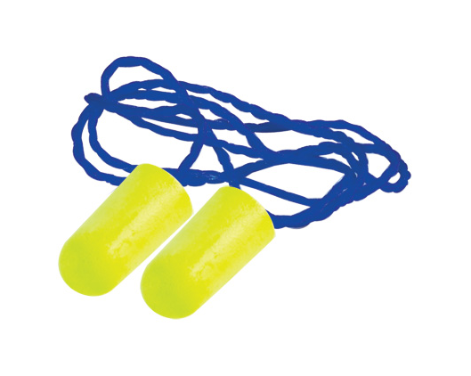 3M E-A-R Soft Yellow Neons Corded Earplugs NRR 33dB - 311 (Case of 200) - Safety Vests and More