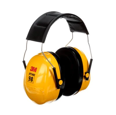 3M Peltor Optime 98 Earmuffs NRR 25dB - H9A (Case of 2) - Safety Vests and More
