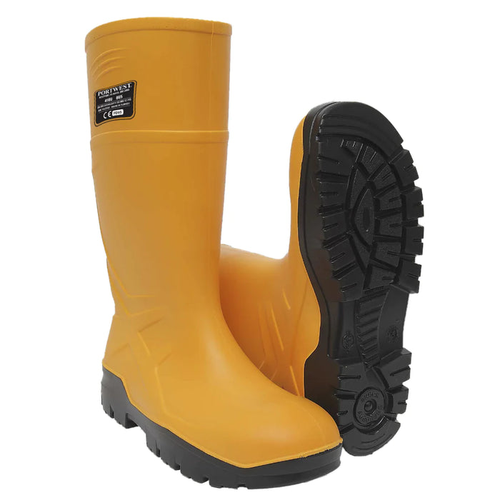 PORTWEST® Steel Toe Safety Waterproof Wellington Boots - S5 CI FO - FD95