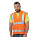 BAYSIDE® MADE IN USA Economy Hook & Loop Vest - 3789 - ANSI Class 2 - Safety Vests and More