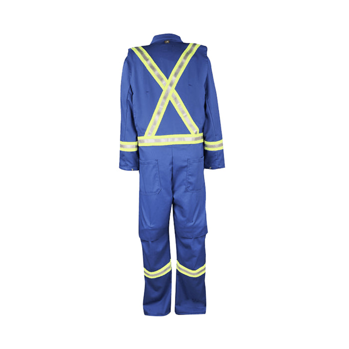 Big Bill® Flashtrap® Ventilated Flame Resistant (FR) Coverall with Reflective Strip - ATPV 8.7 - 1155US7