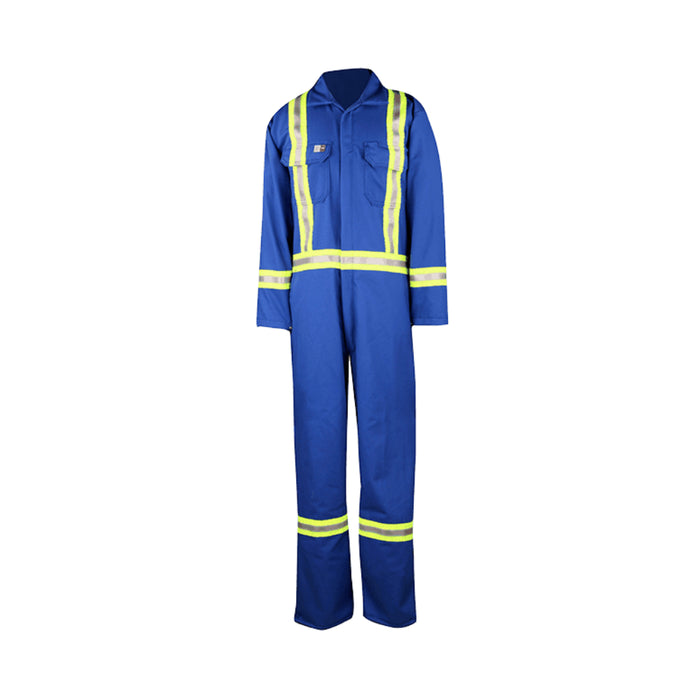 Big Bill® Flashtrap® Ventilated Flame Resistant (FR) Coverall with Reflective Strip - ATPV 8.7 - 1155US7