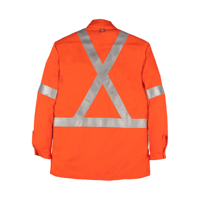 Big Bill® Hi-Vis Industirial Flame Resistant (FR) Work Shirt - ATPV 8.7 - 238US7