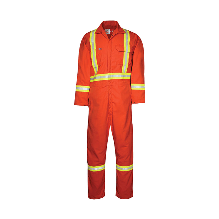 Big Bill® Hi-Vis Flame Resistant (FR) Coverall with Reflective Strip - ATPV 12.4 - 1325US9
