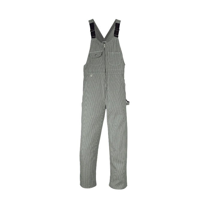 Big Bill® Hickory Stripe Bib Overall with Zip Front Closure - 93