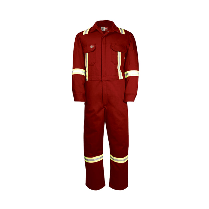 Big Bill® Nomex Deluxe Flame Resistant (FR) Coverall with Reflective Material - ATPV 6 - 1625N6