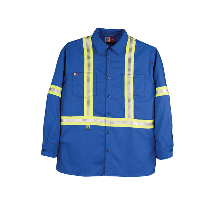 Big Bill® Westex UltraSoft® Hi-Vis Flame Resistant (FR) Work Shirt - ATPV 8.7 - 235US7