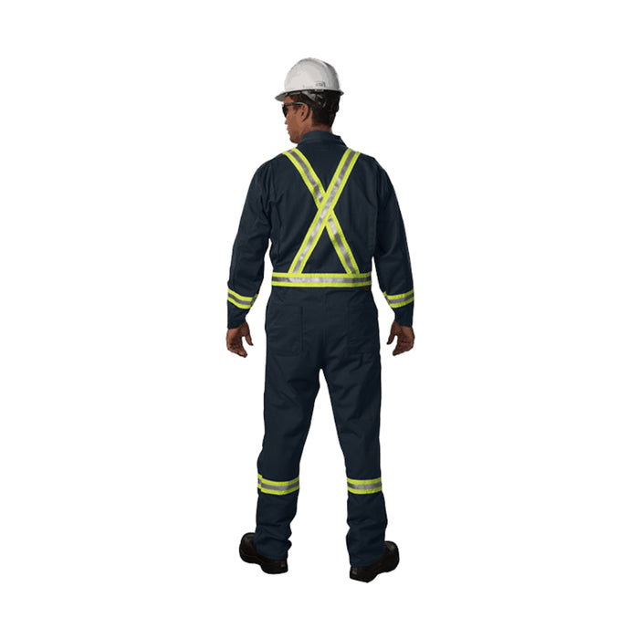 Big Bill® Westex Ultrasoft® Hi-Vis Industrial Flame Resistant (FR) Coverall with Reflective Strip - ATPV 8.7 - 1325US7