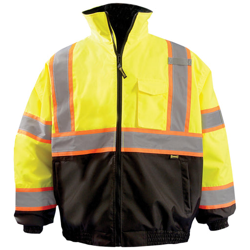 occunomix-black-bottom-2-in-1-x-back-bomber-jacket-yellow-orange-type-r-class-3-lux-350-b2x