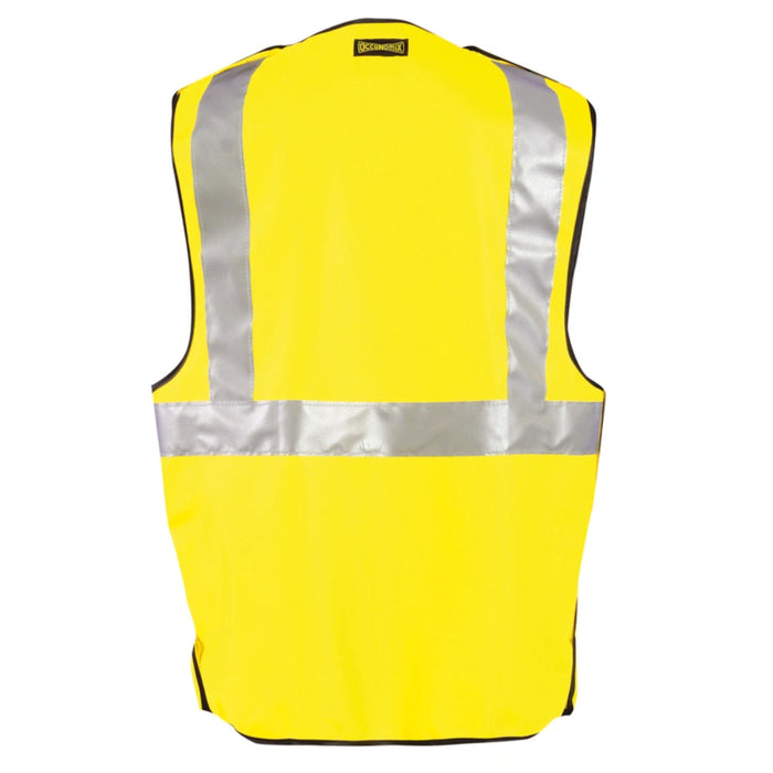 OccuNomix Classic Flame Resistant 5 PT Break Away ANSI Class 2 Solid Vest - LUX-SSCBRFR