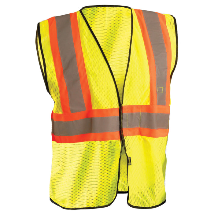 SMALL -Surveyor Solid Orange Two Tones Safety Vest , ANSI/ ISEA 107-2015 SMALL -Surveyor Solid Orange Two Tones Safety Vest , ANSI/ ISEA 107-2015