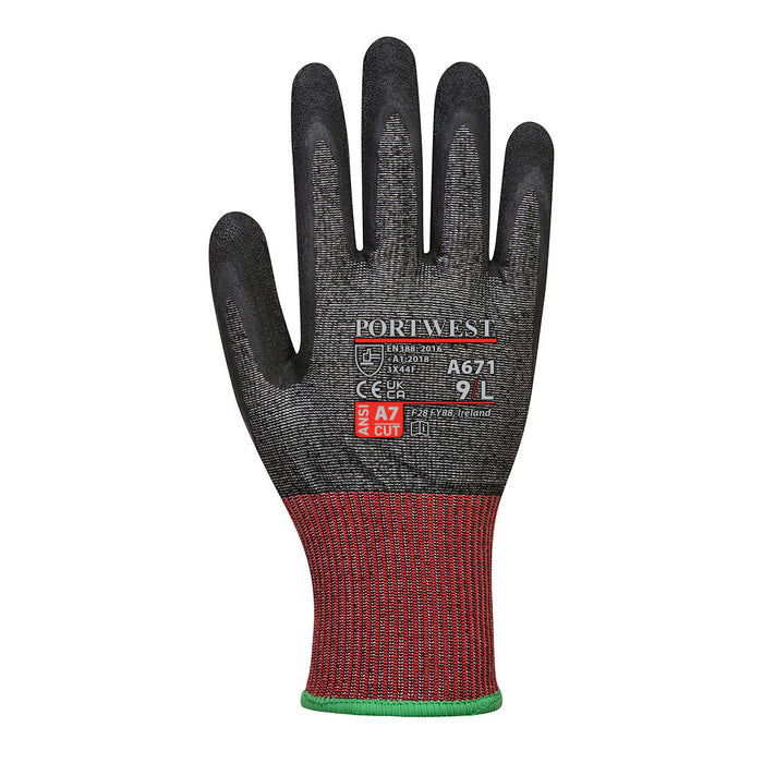 PORTWEST CS AHR13 Latex Cut Resistant Gloves - ANSI Cut Level A7 - A671