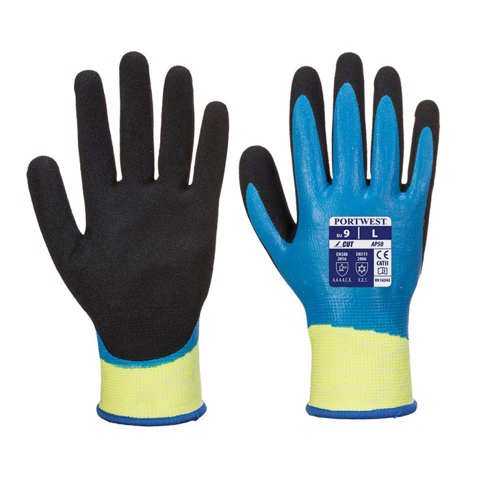 PORTWEST® AP50 Aqua Cut Resistant Pro Gloves - CAT 2 - ANSI Cut Level A6 - Safety Vests and More