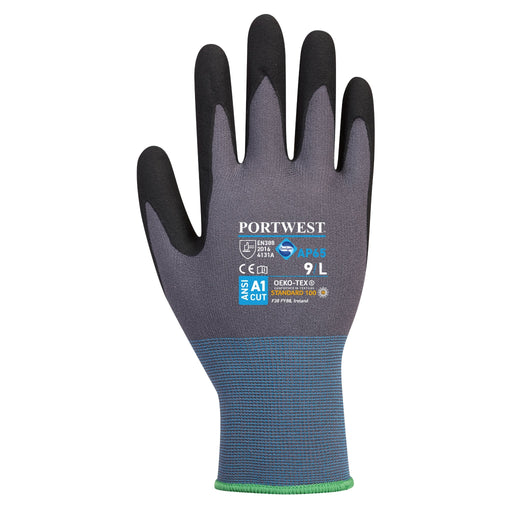 PORTWEST® AP65 NPR Pro Nitrile Foam Gloves - CAT 2 - ANSI Abrasion Level 4 - Safety Vests and More