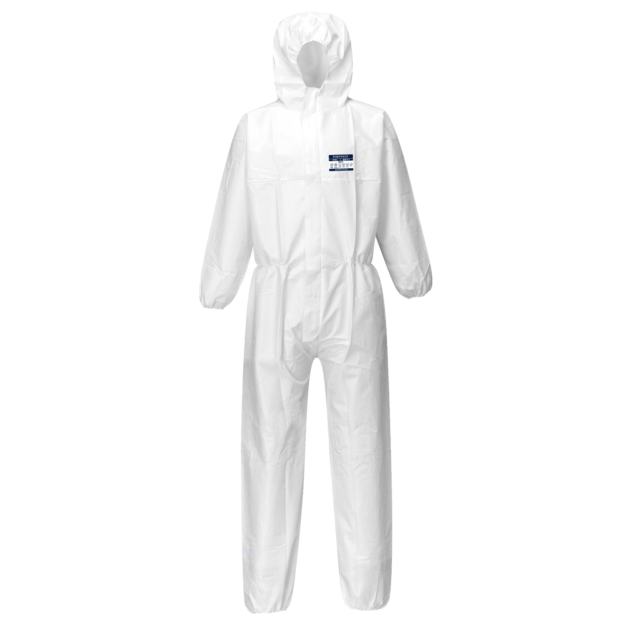 PORTWEST BizTex Microporous Coveralls 50 Pack ST40 — Safety Vests and
