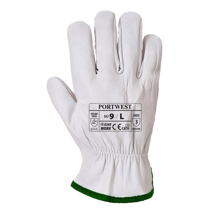 PORTWEST® A260 Oves Sheepskin Driving Gloves - CAT 2 - ANSI Abrasion Level 3 - Safety Vests and More