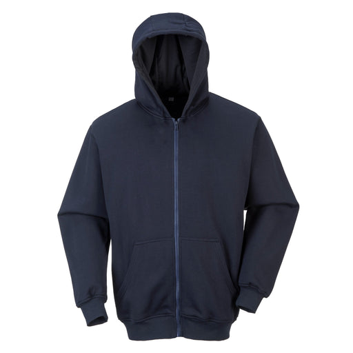 PORTWEST® UFR81 Flame Resistant Hooded Sweatshirt Front Zipper - Safety Vests and More