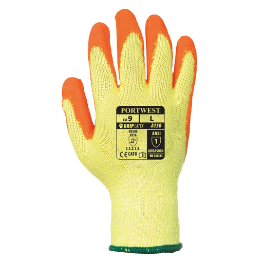 PORTWEST® A150 Classic Grip Glove - Eco Friendly - CAT 2 - ANSI Abrasion Level 3 - Safety Vests and More