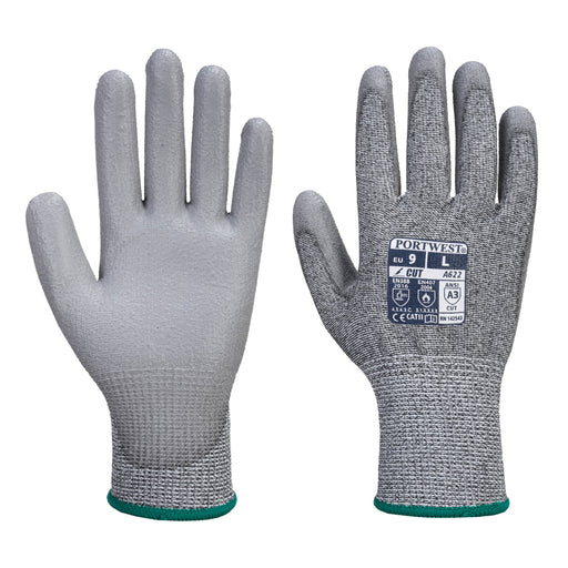 PORTWEST® VA622 Vending PU Palm MR Cut Gloves - CAT 2 - ANSI Cut Level A3 - Safety Vests and More