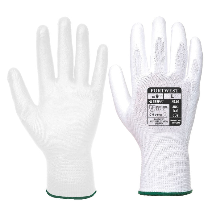 PORTWEST® VA120 Vending PU Palm Gloves - CAT 2 - ANSI Cut Level 1 - Safety Vests and More