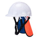 PORTWEST® Cooling Crown with Sun Shade - Orange / Blue - Safety Vests and More