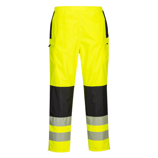 PORTWEST® PW3 Hi-Vis Women's Rain Pants ANSI Class E Yellow/Black - PW386 - Safety Vests and More