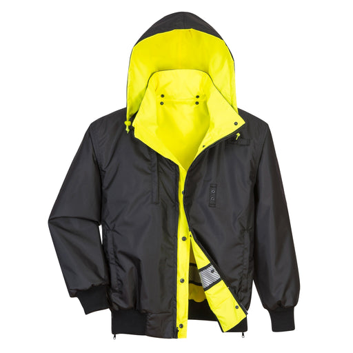 PORTWEST® Hi Vis Reversible Bomber Jacket - ANSI Class 3 - UH449 - Safety Vests and More
