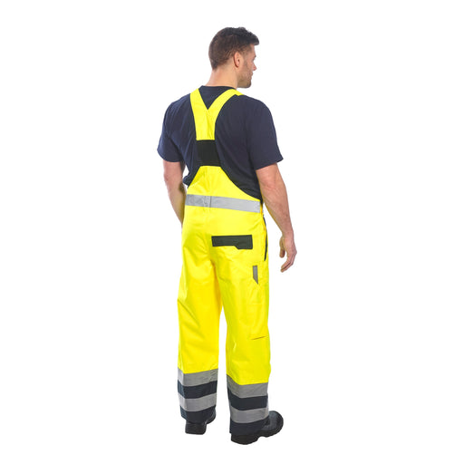 PORTWEST® Hi Visibility Bib Lined Overalls - ANSI Class E - S489 - Safety Vests and More
