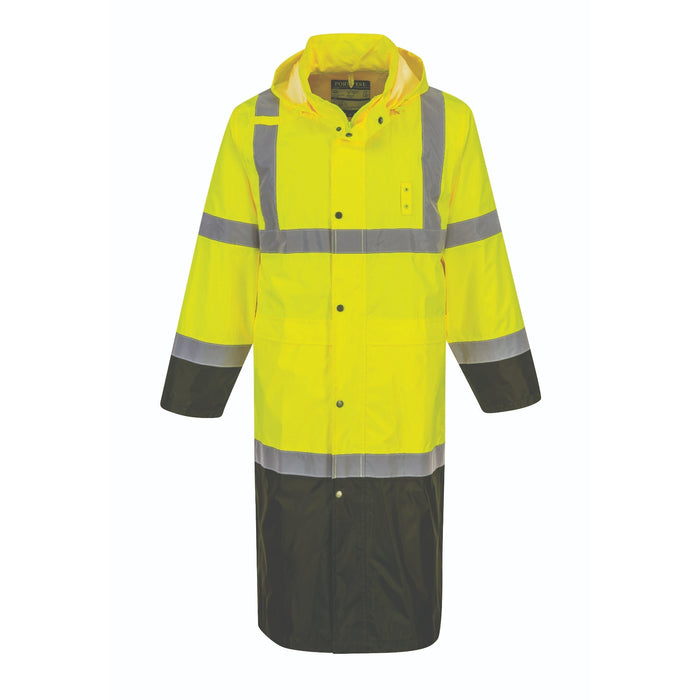 PORTWEST® Hi Vis Contrast Rain Coat - ANSI Class 3 - UH446 - Safety Vests and More
