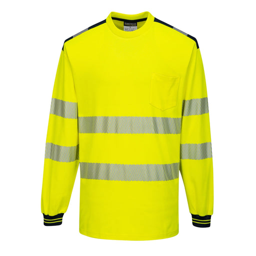 PORTWEST® Reflective Long Sleeve T-Shirt - T185 - Safety Vests and More