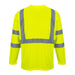 PORTWEST® Hi Vis Long Sleeve Pocket Shirt - ANSI Class 3 - S191 - Safety Vests and More