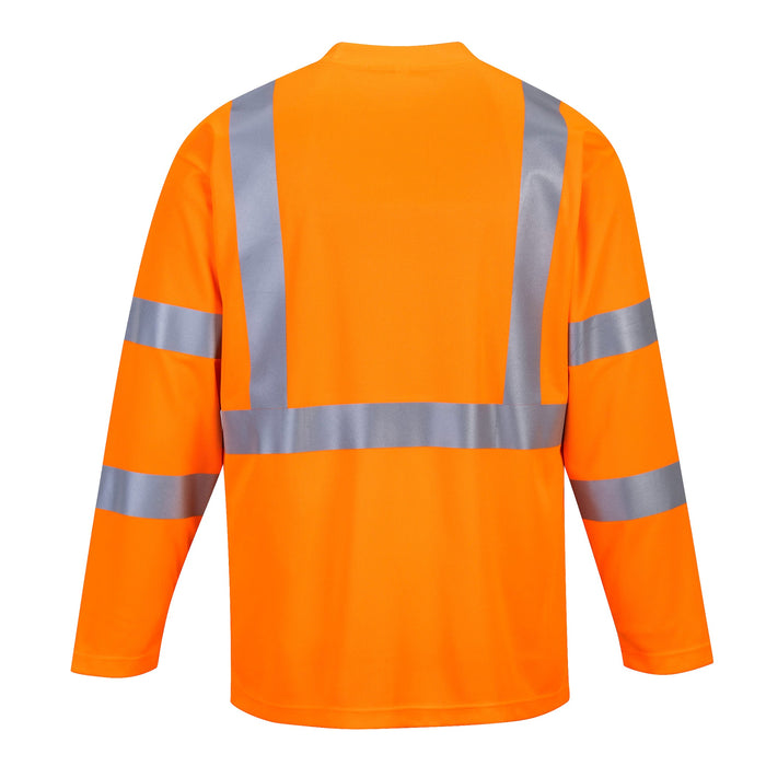 PORTWEST® Hi Vis Long Sleeve Pocket Shirt - ANSI Class 3 - S191 - Safety Vests and More