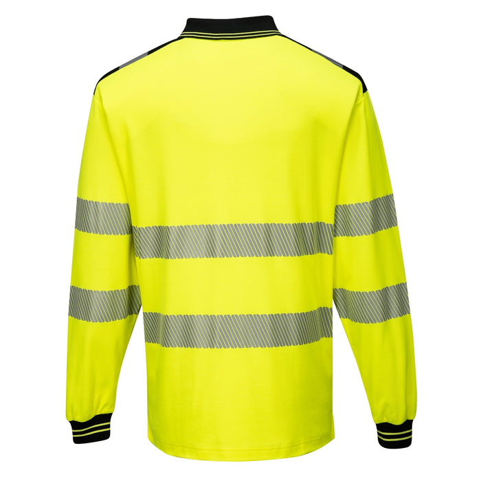 PORTWEST® Hi Vis Long Sleeve Polo Shirt - ANSI Class 3 - T184 - Safety Vests and More