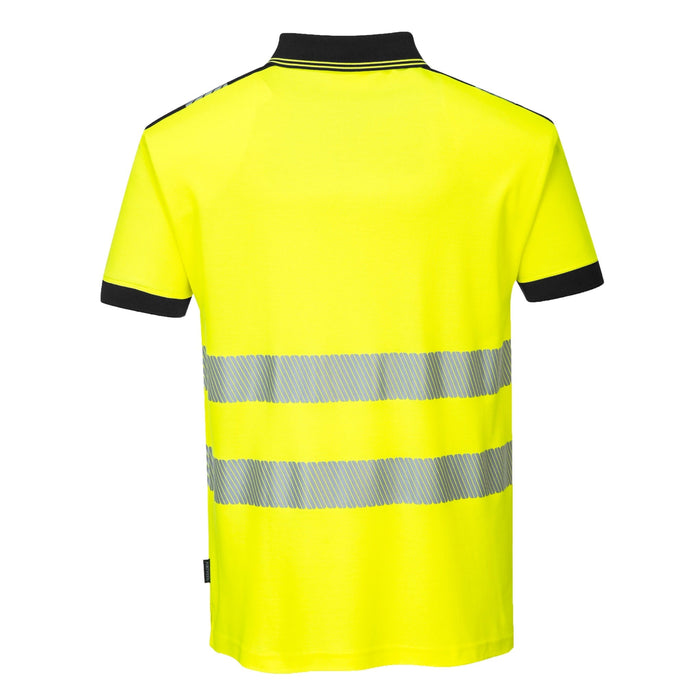 PORTWEST® Hi Vis Short Sleeve Polo Shirt - ANSI Class 2 - T180 - Safety Vests and More