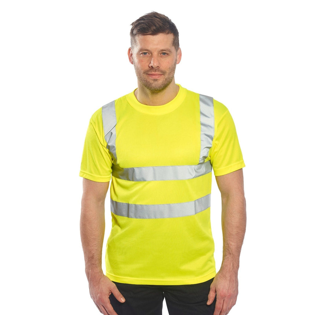 Big and Tall High Visibility Shirts | Reflective Work Safety Shirt ...