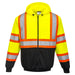 PORTWEST® Reflective Kansas Zipped Hoodie ANSI Class 2 / ANSI Class 3 - UB316 - Safety Vests and More