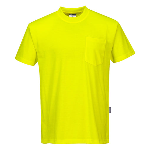 PORTWEST® Hi Vis Cotton Blend T-Shirt - S577 - Safety Vests and More