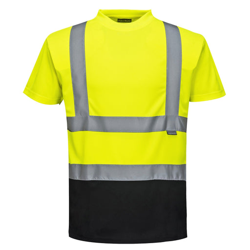 PORTWEST® Two Tone Hi Vis T-Shirt - ANSI Class 2 - S378 - Safety Vests and More
