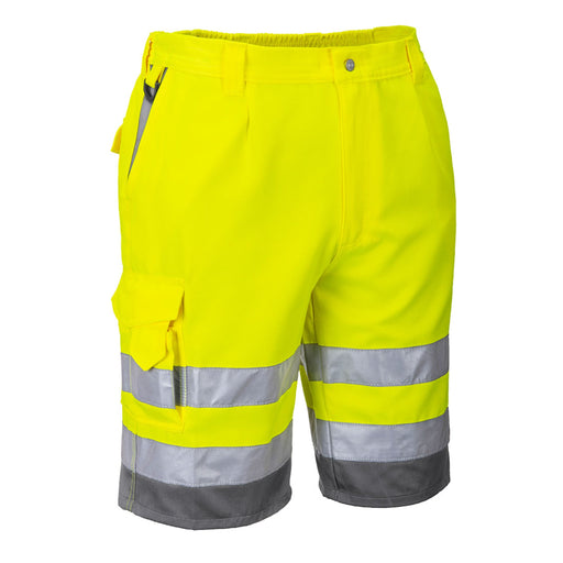 PORTWEST® Hi Vis Polycotton Work Shorts - E043 - Safety Vests and More
