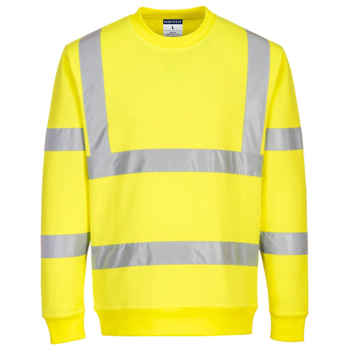 PORTWEST® Sustainable / Eco-Friendly Hi-Vis Sweatshirt - EC13 - ANSI Class 3 - Safety Vests and More