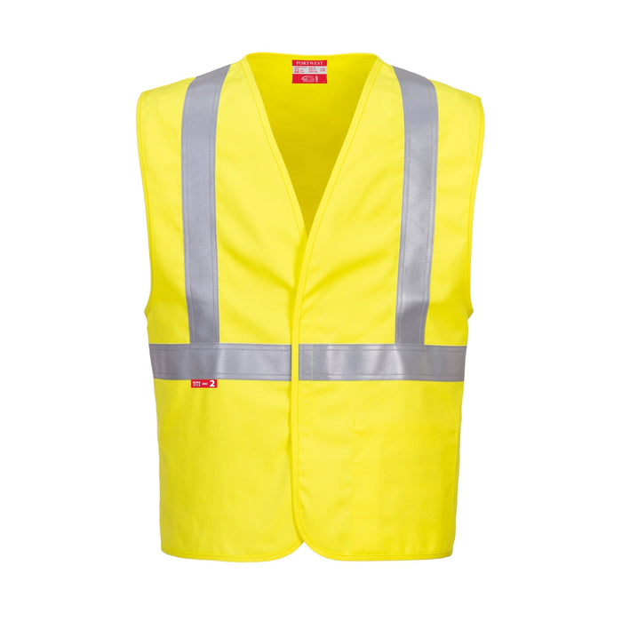 PORTWEST® UFR23 - NFPA 2112 Woven Safety Vest - Flame Resistant ANSI Class 2 - Safety Vests and More