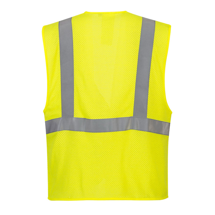PORTWEST® UMV21 Arc Rated Flame Resistant Mesh Safety Vest - ANSI Class 2 - Safety Vests and More