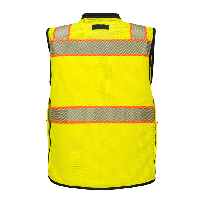 PORTWEST® US375 Premium Hi Vis Surveyor Safety Vest - ANSI Class 2 - Safety Vests and More