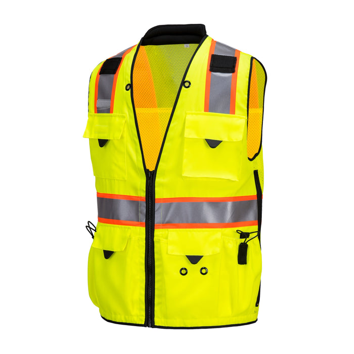 PORTWEST® US376 Expert Pro Hi Vis Surveyor Safety Vest ANSI Class —  Safety Vests and More