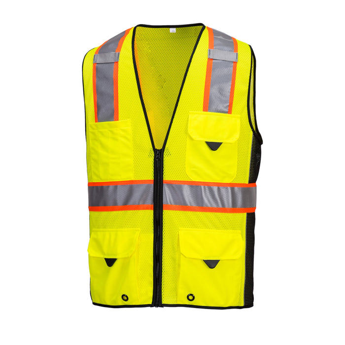 PORTWEST® US377 Ultra Cool Hi Vis Surveyor Safety Vest - ANSI Class 2 - Safety Vests and More