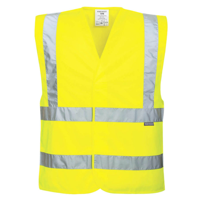 PORTWEST® Sustainable / Eco-Friendly Hi-Vis Vest (10 Pack) - ANSI Class 2 - EC76 - Safety Vests and More
